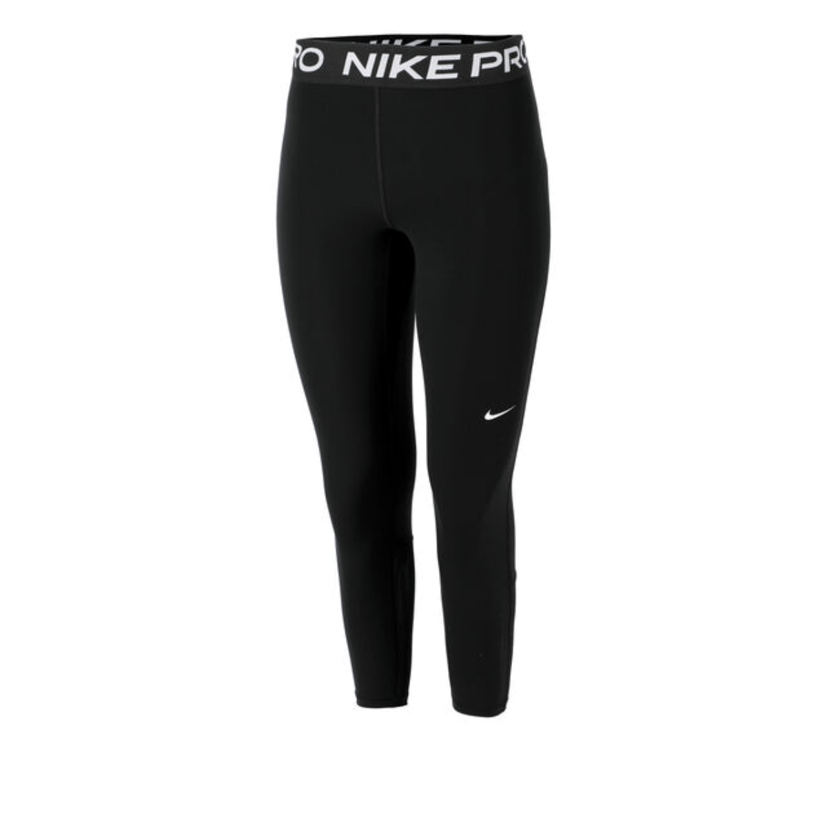 Nike Pro Mid-Rise Crop Mesh Panel Leggings Women's