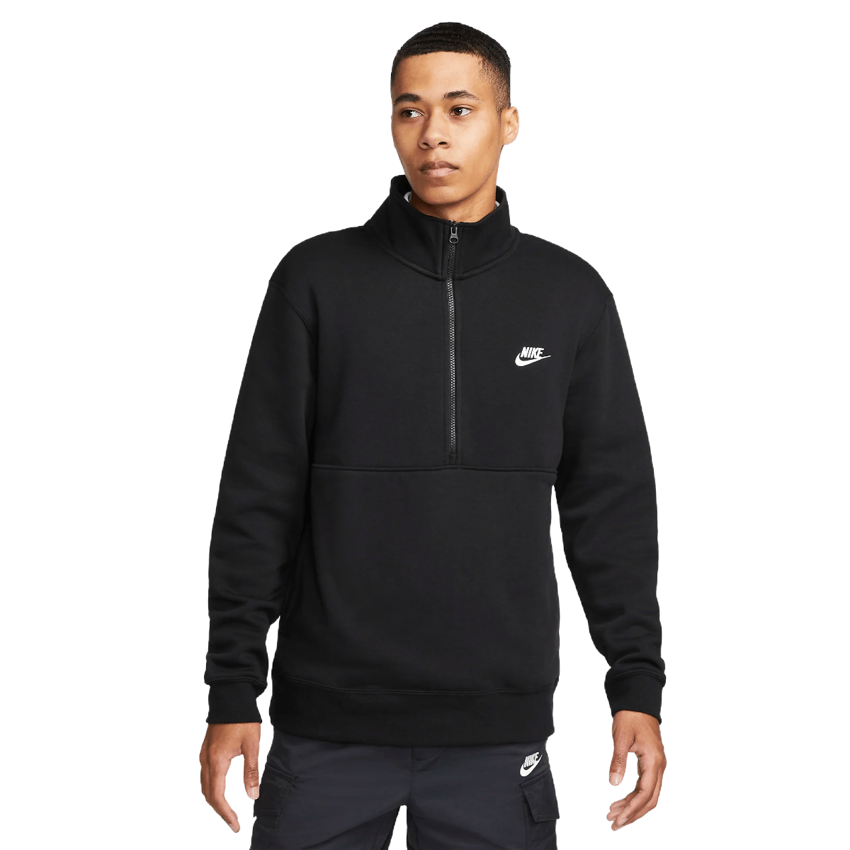 Nike Sportswear Club Brushed-Back 1/2-Zip Pullover Men's