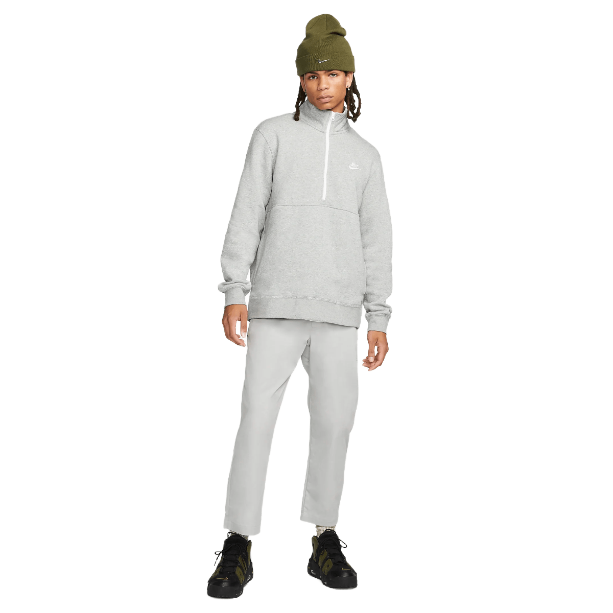 nike winter half zip