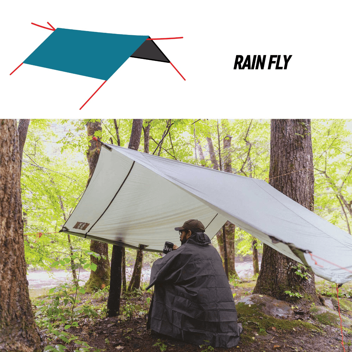 Grand Trunk Moab All-In-One Shelter Hammock - Main Image