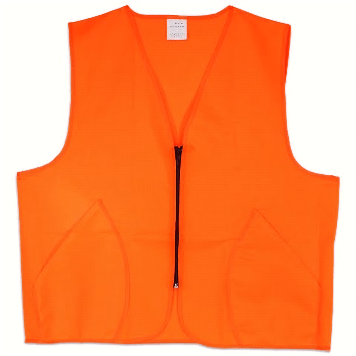 World Famous Sports Blaze Orange Safety Vest - Als.com