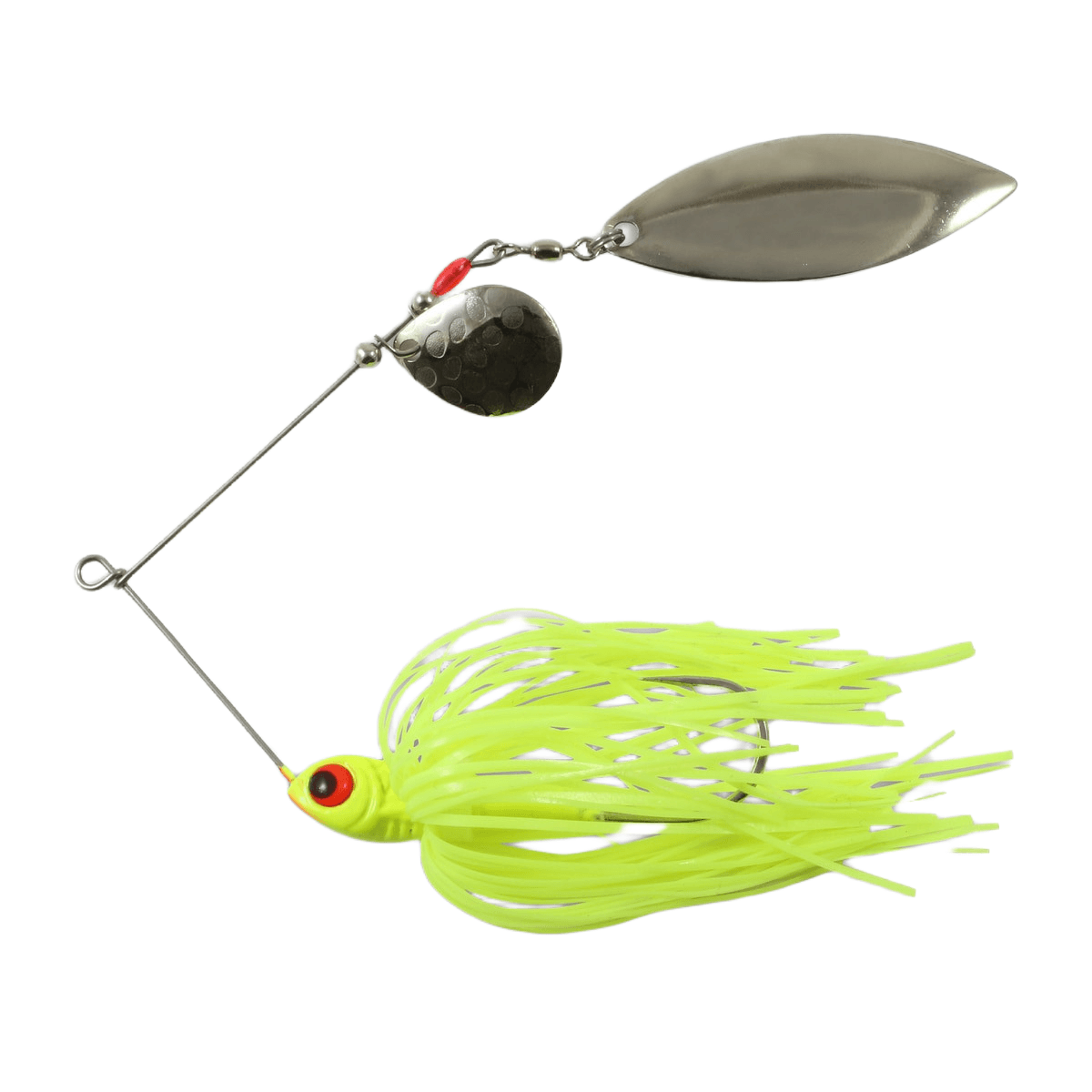 NORTHLAND TACKLE Reed-Runner Tandem Spinnerbait - 1/2 Oz, #4/0 Hook, Red Shad Color, Weedless For Bass, Pike, Muskie - View #10