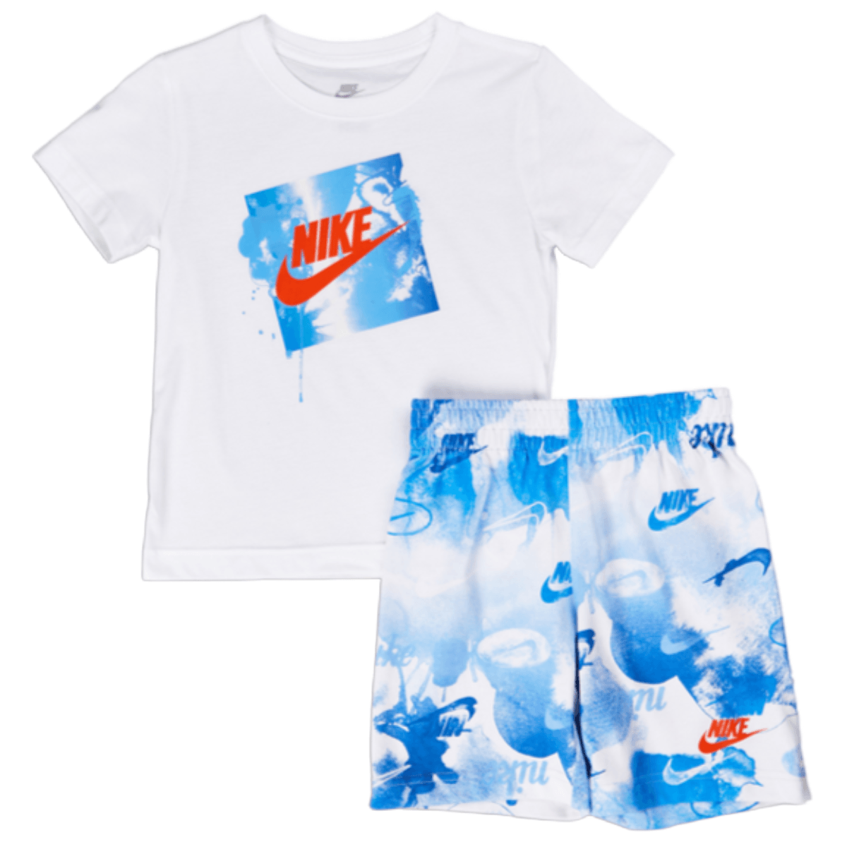 Nike shorts and t shirt set best sale