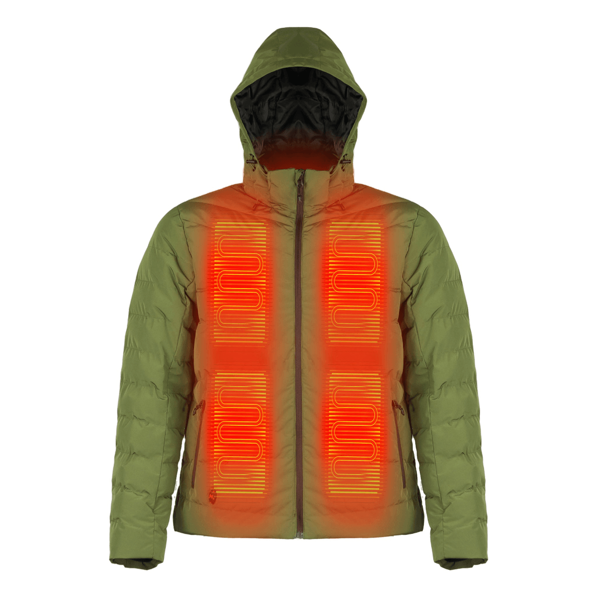 MOBILE CREST HEATED JACKET - Olive Green.jpg