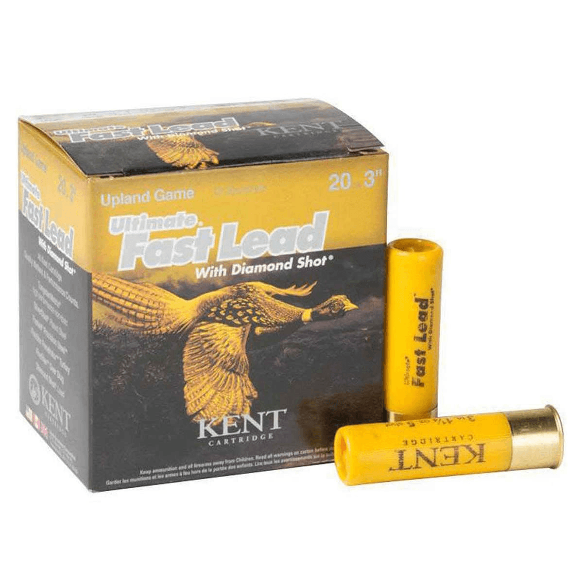 Kent Cartridge Ultimate Fast Lead 20 Gauge 6 Shot 2.75 Inch Ammo 25 ...