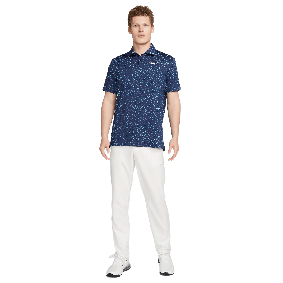 nike golf floral shirt