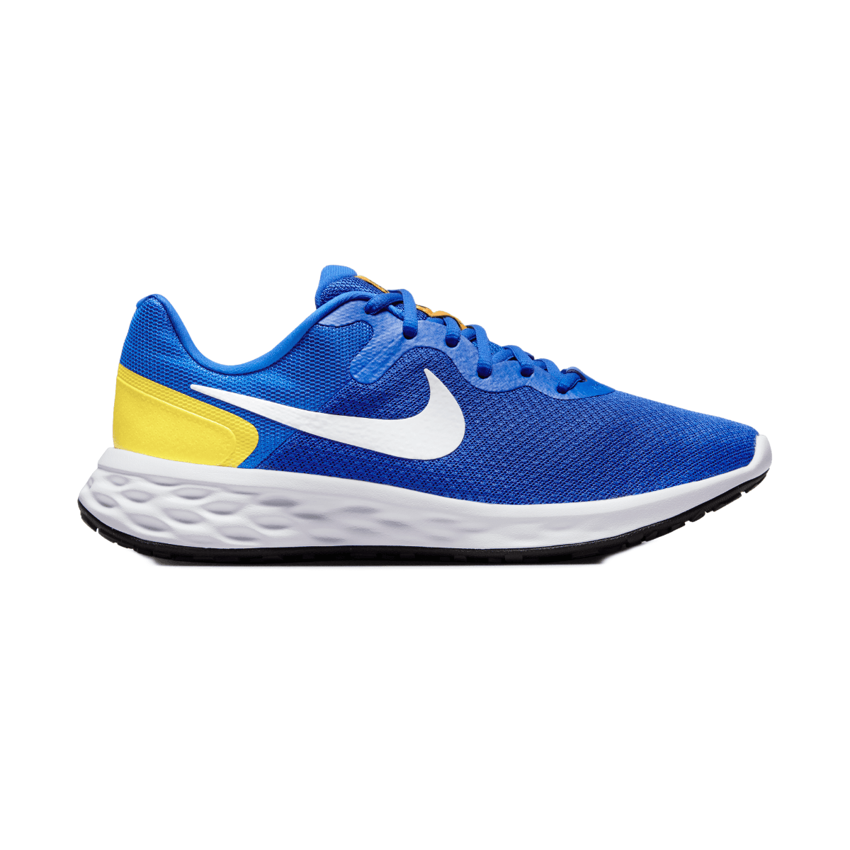 Nike revolution 3 blue white volt best sale