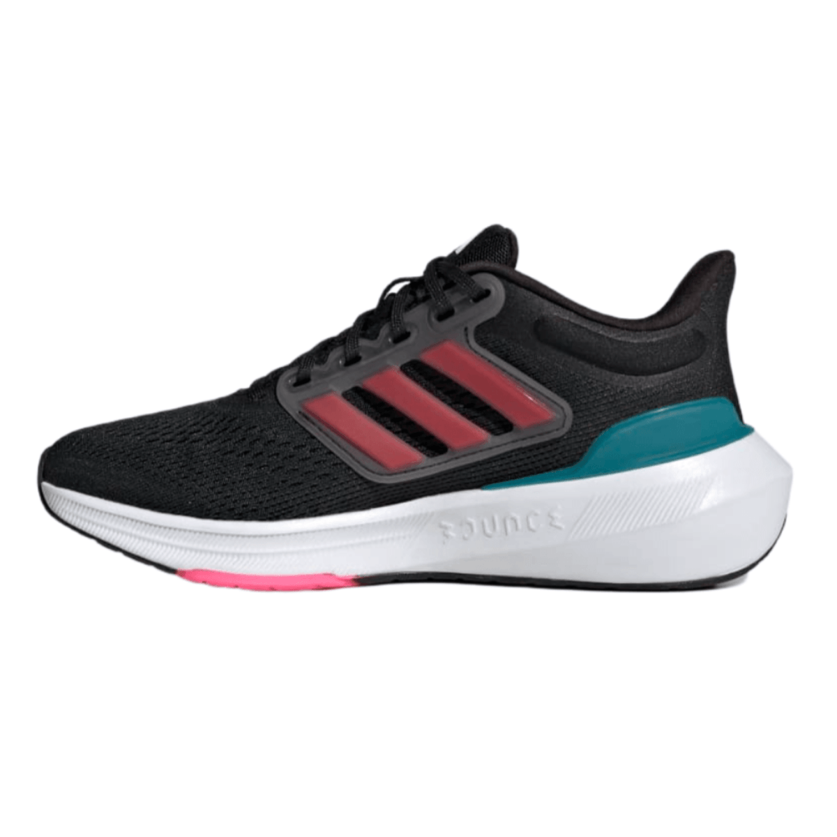 Girls Adidas Ultrabounce Running Shoes 4 Black Pink White