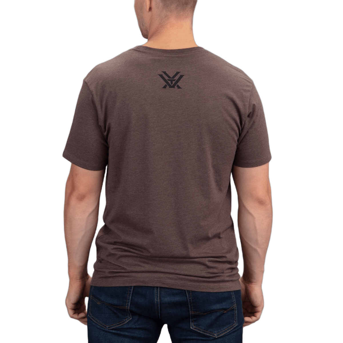 Vortex Optics Core Al's Logo T-Shirt - Brown Heather M