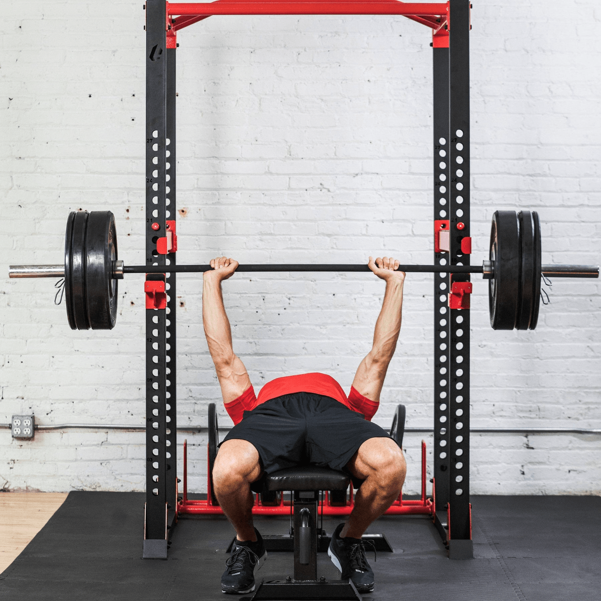 Lifeline Fitness Olympic Rubber Bumper Plate - 35 lb