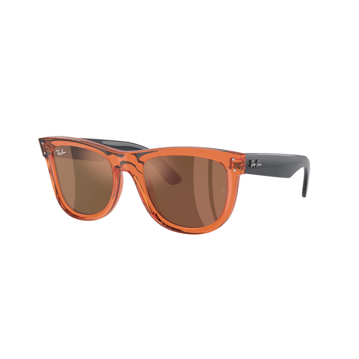 Orange wayfarer sunglasses hotsell