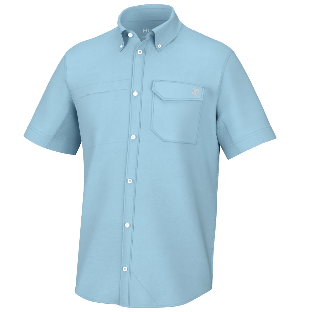 /huk-tide-point-solid-short-sleeve-shirt-mens-10407390/p?skuId=1315484