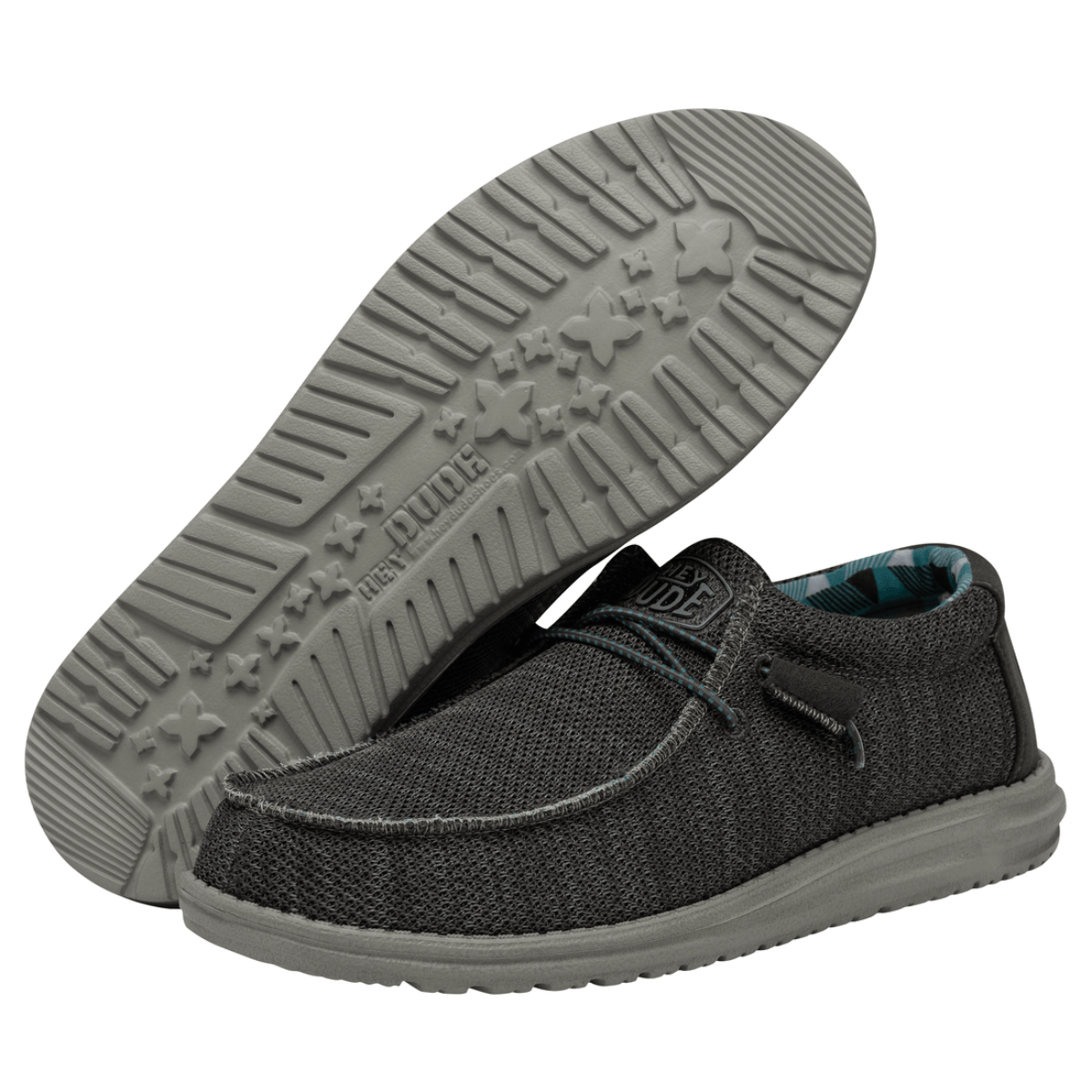 Hey-Dude-Wally-Sox-Shoe---Men-s---Charcoal