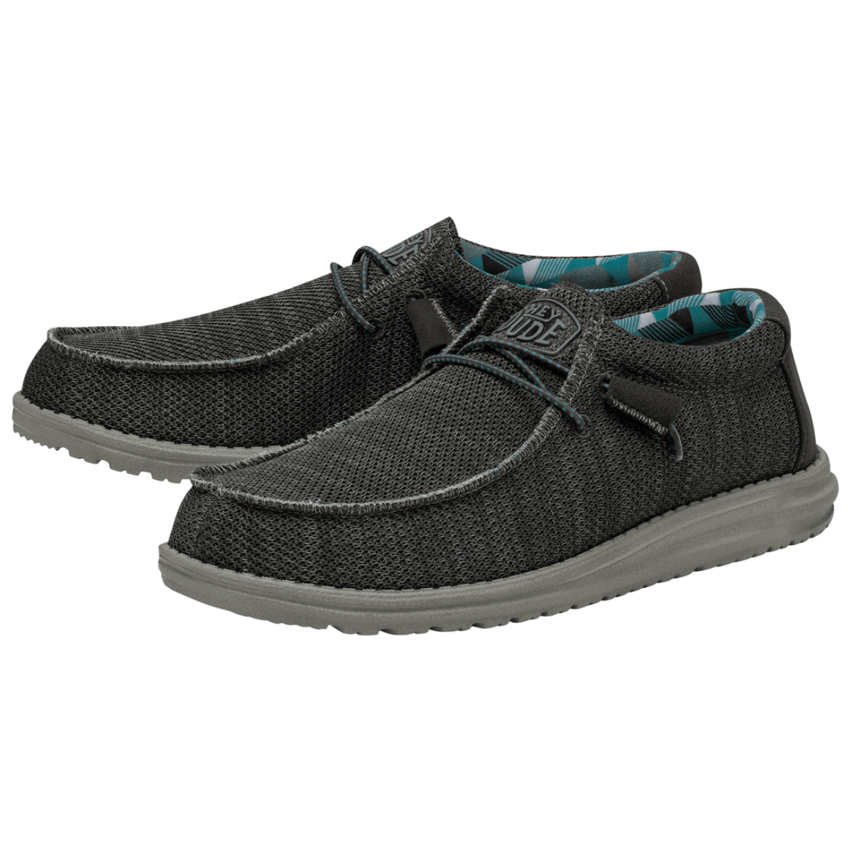 Hey-Dude-Wally-Sox-Shoe---Men-s---Charcoal