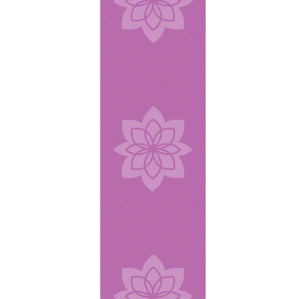 GoFit Designer Yoga Mat - Lotus Flower Purple