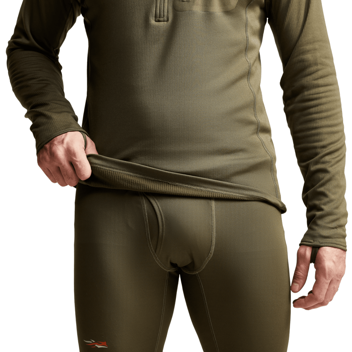 SITKA Core Midweight Zip-T Pullover - Men's - Pyrite XXL – image 5 of 7