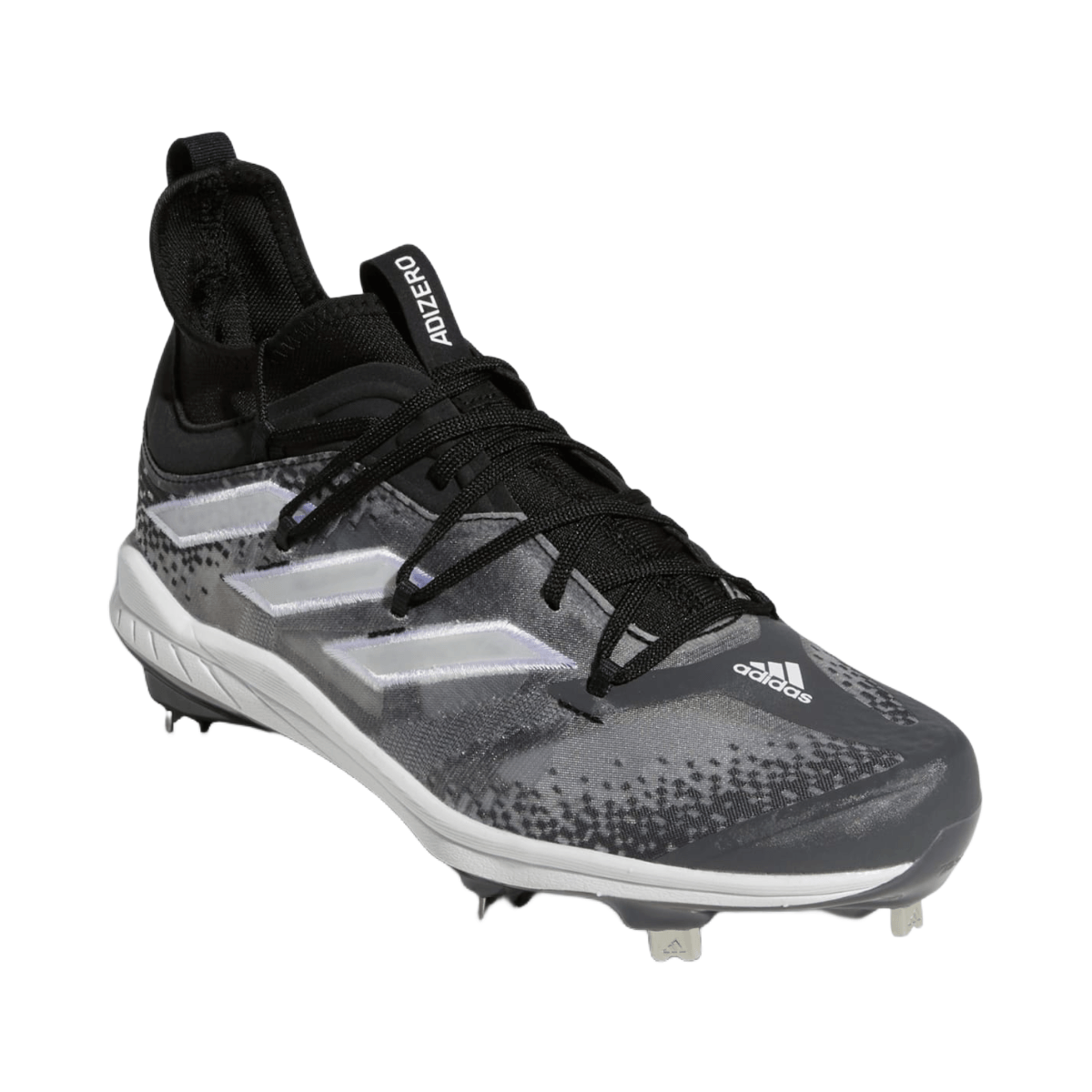 Adidas Men s Adizero Afterburner Nwv Baseball Cleats Core Black Cloud White Grey Six 11