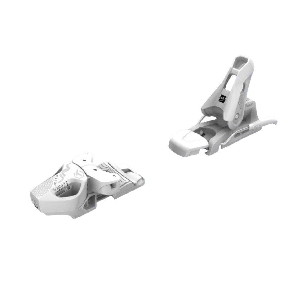 Elan EL 7.5 GW CA JRS Bindings - Solid White 80 mm