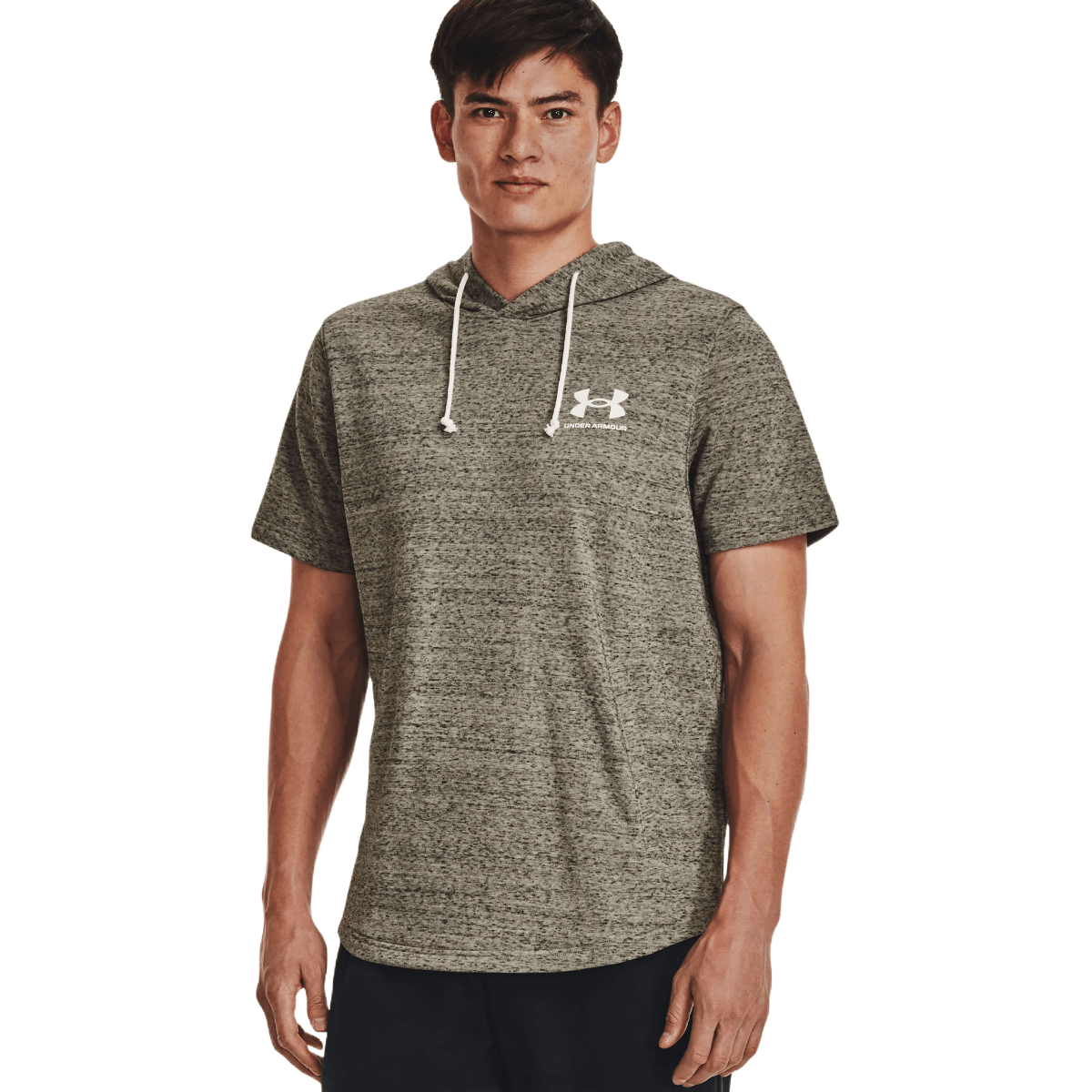 Under Armour Rival Terry Short Sleeve Hoodie Men's
