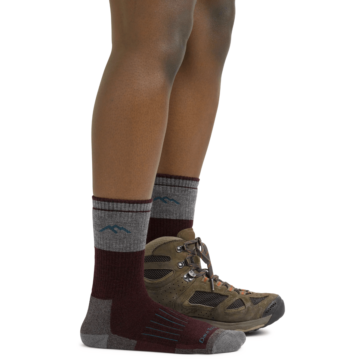 Darn Tough Heavyweight Hunting Sock - Women's - Burgundy S – image 3 of 4