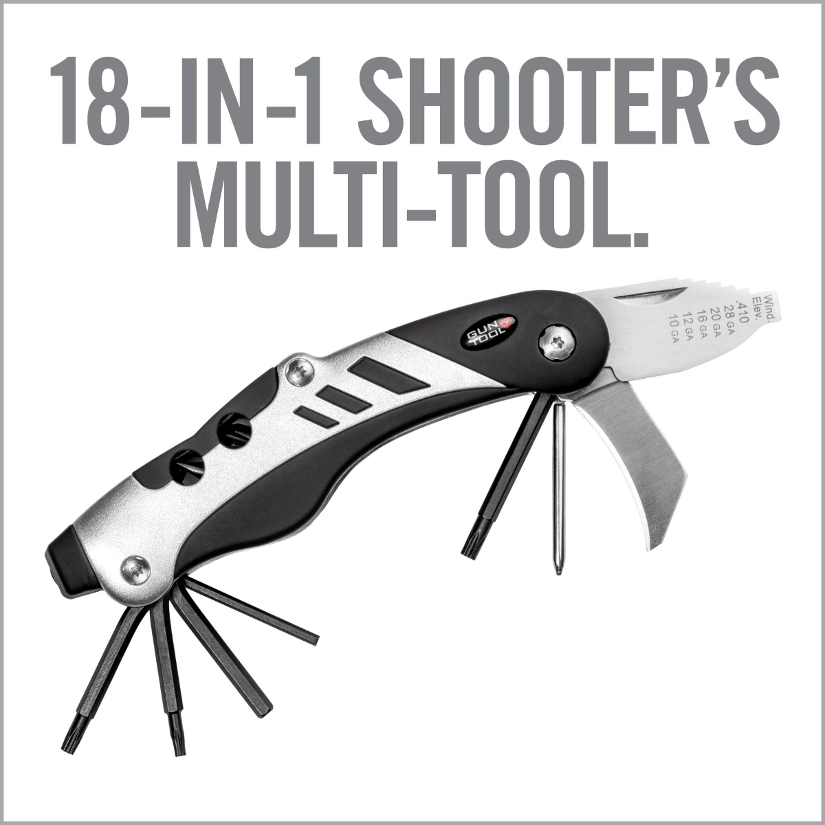 Real Avid The Gun Multi-Tool - Silver, Black – image 2 of 16