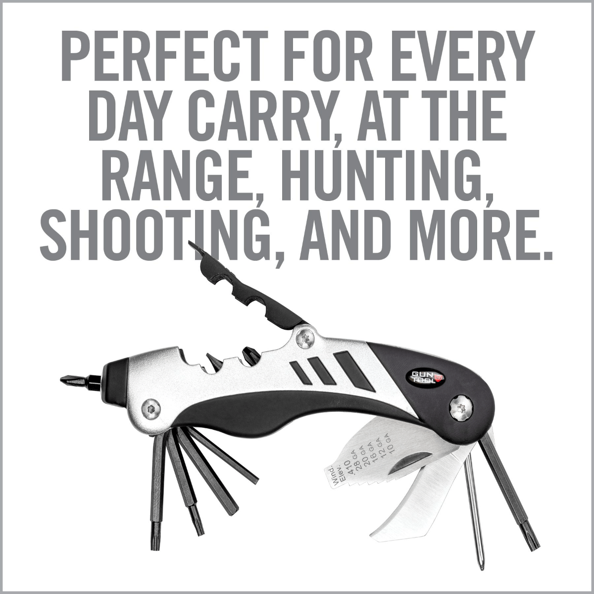 Real Avid The Gun Multi-Tool - Silver, Black – image 7 of 16