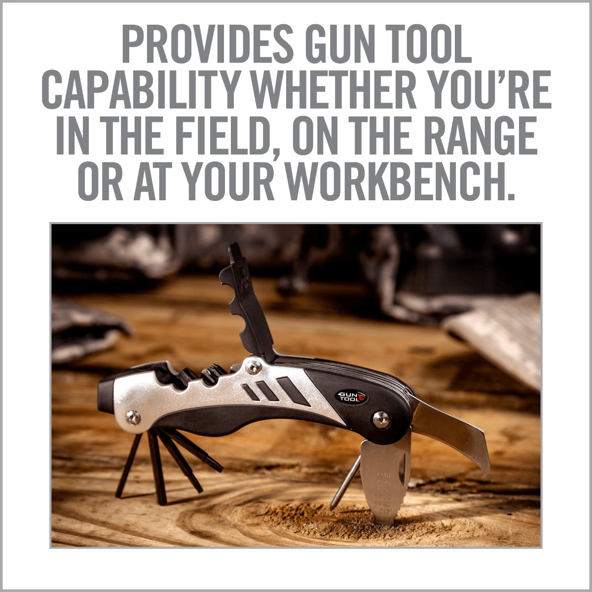 Real Avid The Gun Multi-Tool - Silver, Black – image 12 of 16