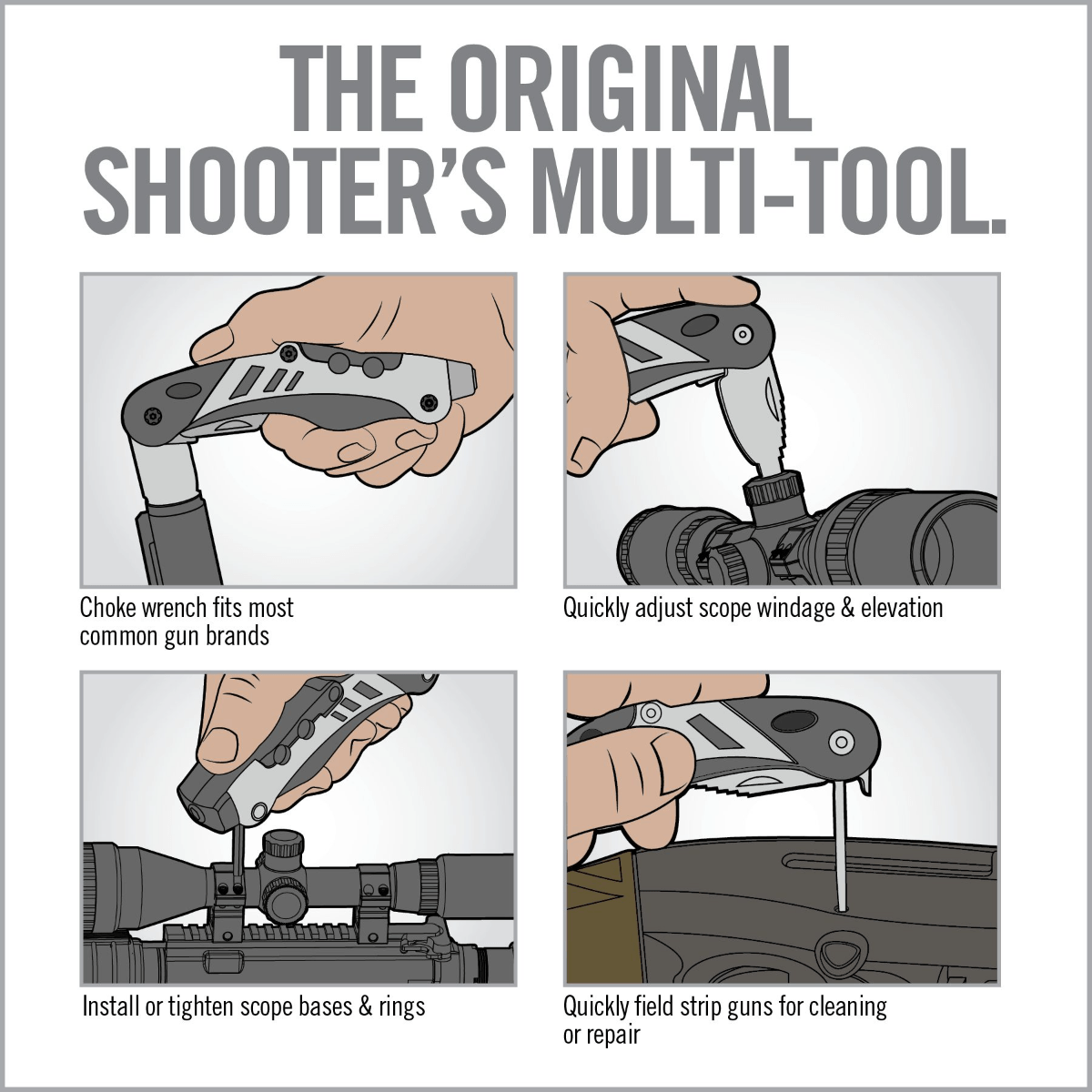 Real Avid The Gun Multi-Tool - Silver, Black – image 16 of 16