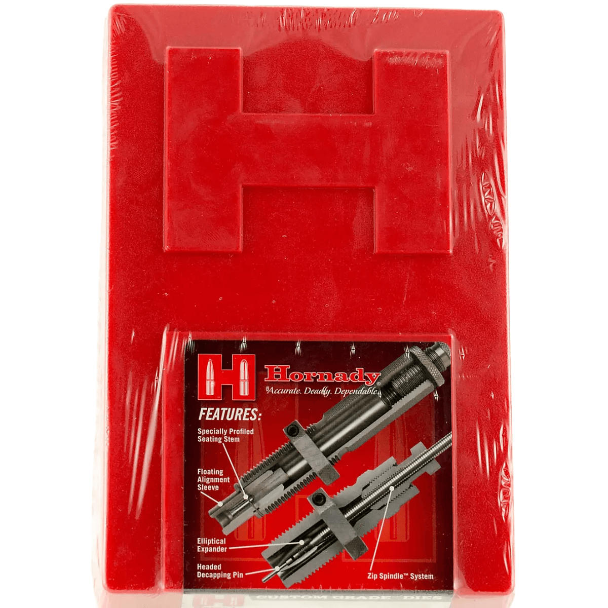 Hornady Custom Grade Rifle Full Length Die Set - 6.5 WBY RPM