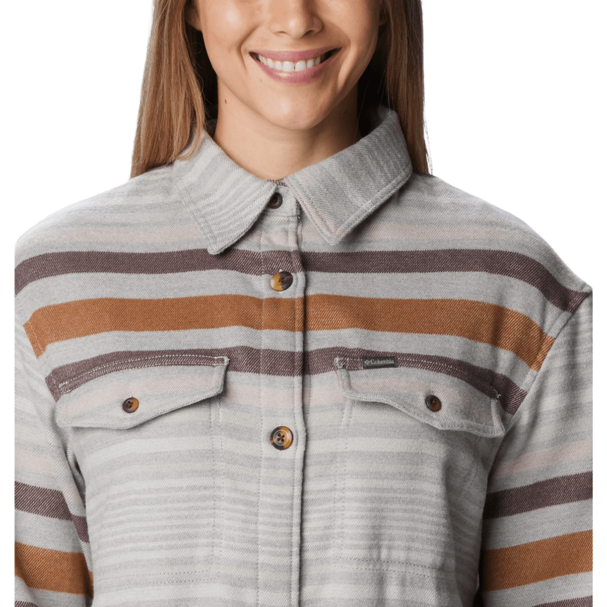 コロンビア Columbia Calico Basin Shirt Jacket レディース シャツ トップス Dark Nocturnal Buff Columbia Calico Basin Shirt Jacket - Women's - Als.com