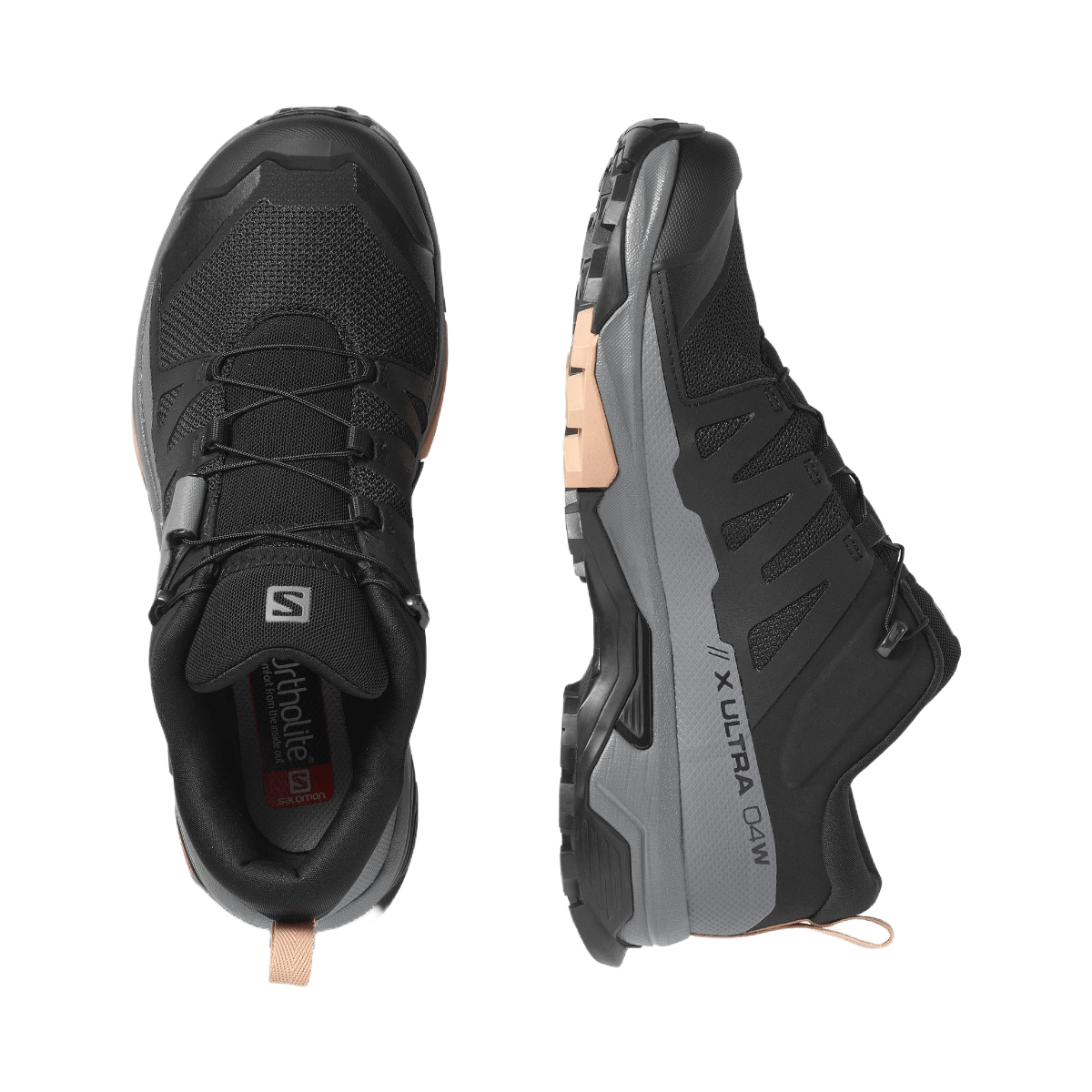 スニーカー Salomon X Ultra 4 W Black Quiet Shade Sirocco Salomon X Ultra 4 Womens Black Quiet Shade Sirocco 8.5 | eBay