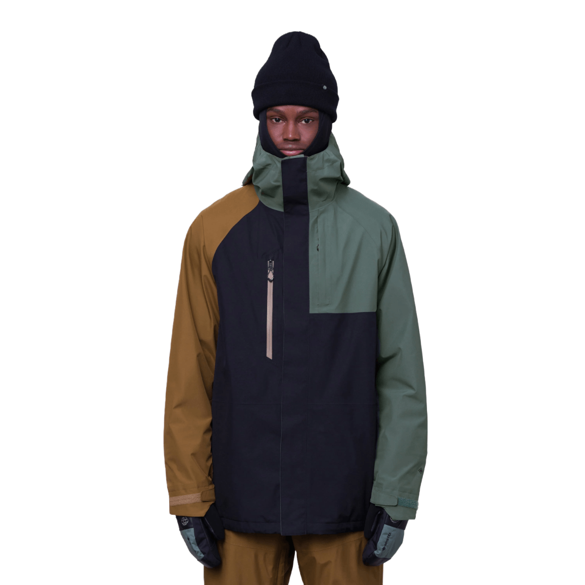 スノーボード green clothing HEAVY JACKET L 2000X3000_GRY_GORE-