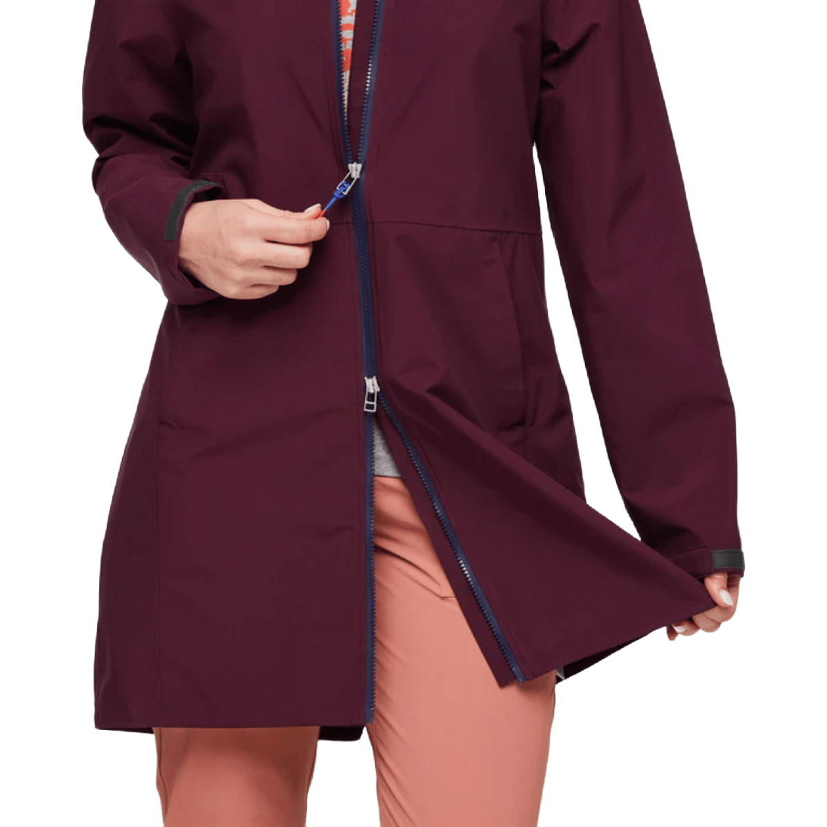 寂然たるrobe coat Retro Print Waterproof Changing Robe | Unisex - OOSC Clothing