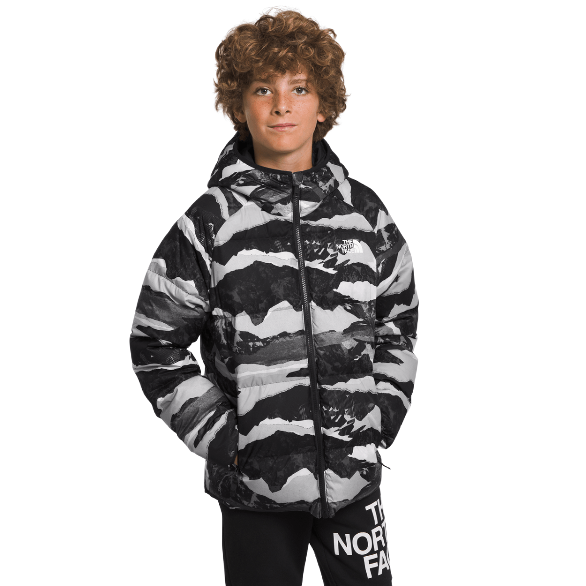 The North Face Boys Reversible North Down Hooded Jacket