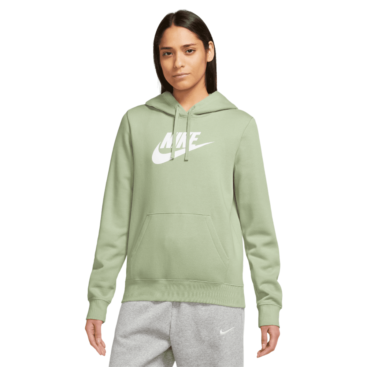 Nike Sportswear Club Fleece Pullover Hoodie Green NWT Nike