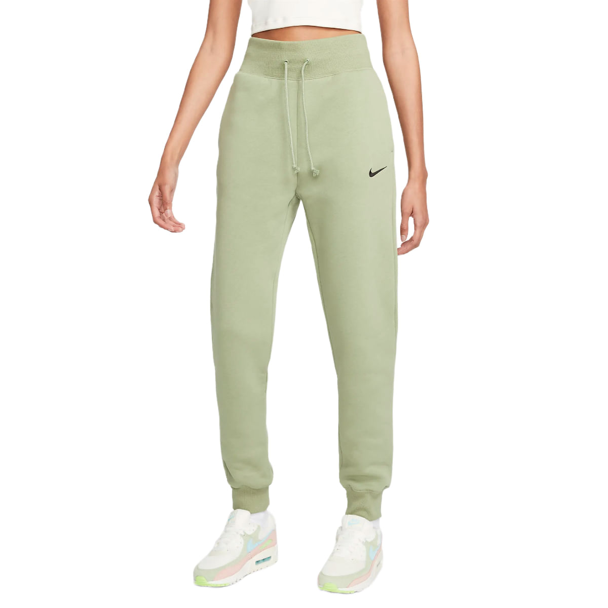 Nike jogger green sales
