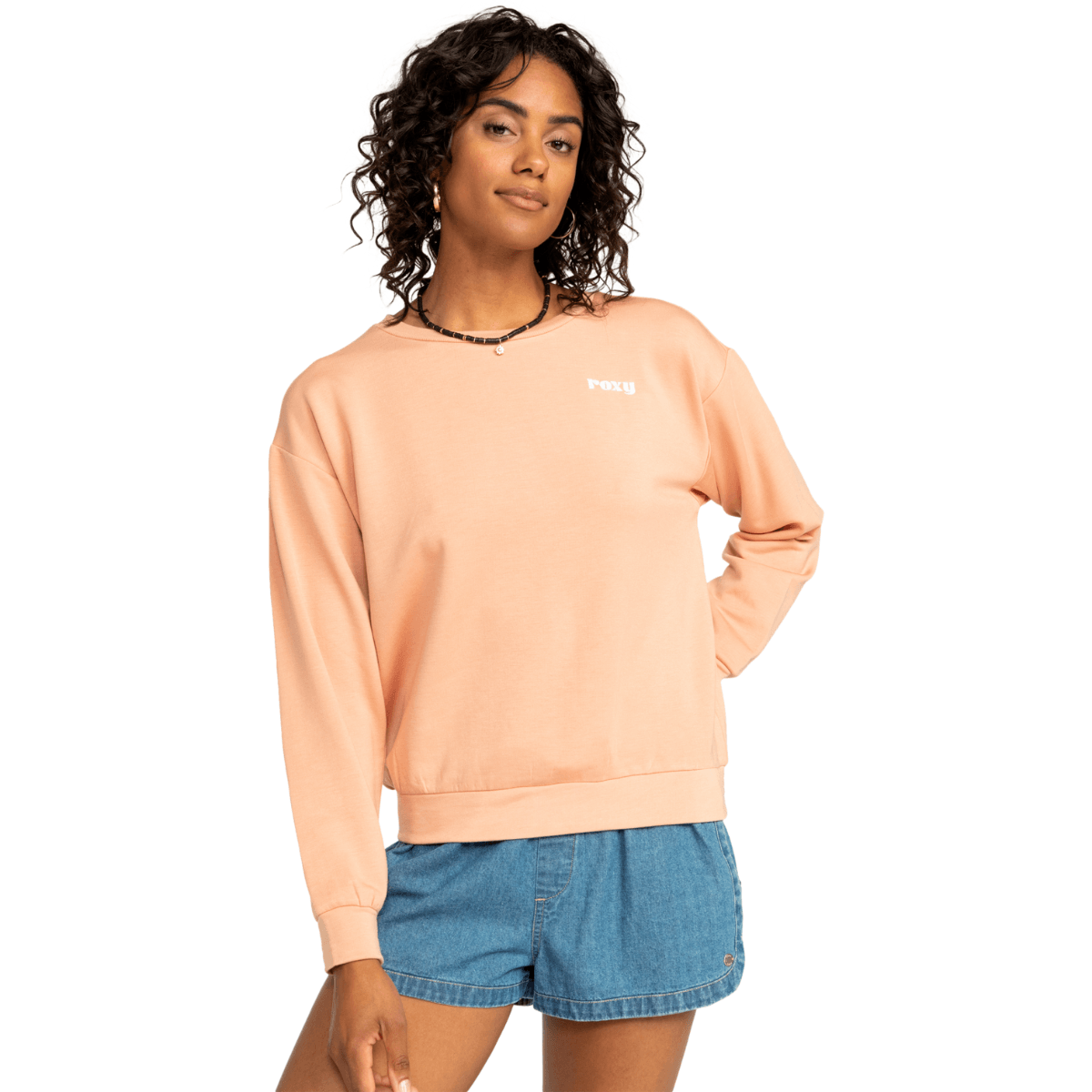 Roxy Surfing By Moonlight Sweatshirt Roxy Surfing By Moonlight Sweatshirt