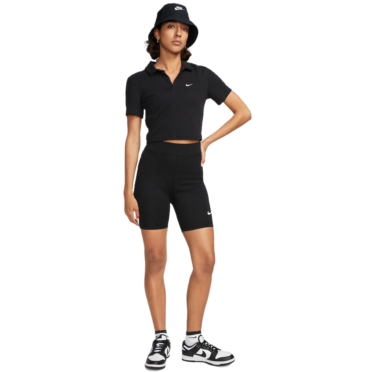 ★ Nike★ Sportswear Classic High Waist 8 Inch Biker Shorts Nike Women's Sportswear Classic High-Waist 8