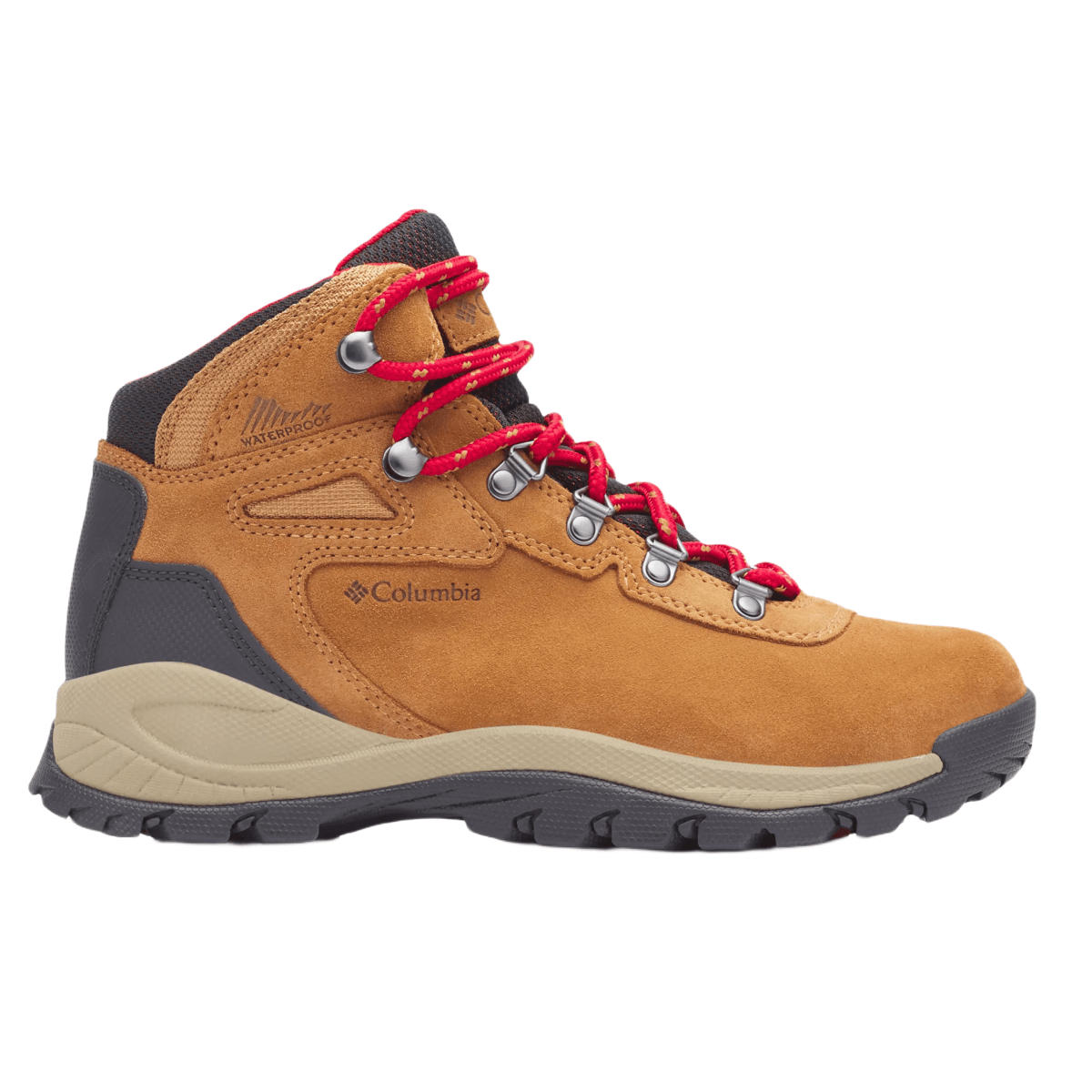 Columbia Newton Ridge Plus Waterproof Amped Hiking Boot Women s Elk Mountain Red 8