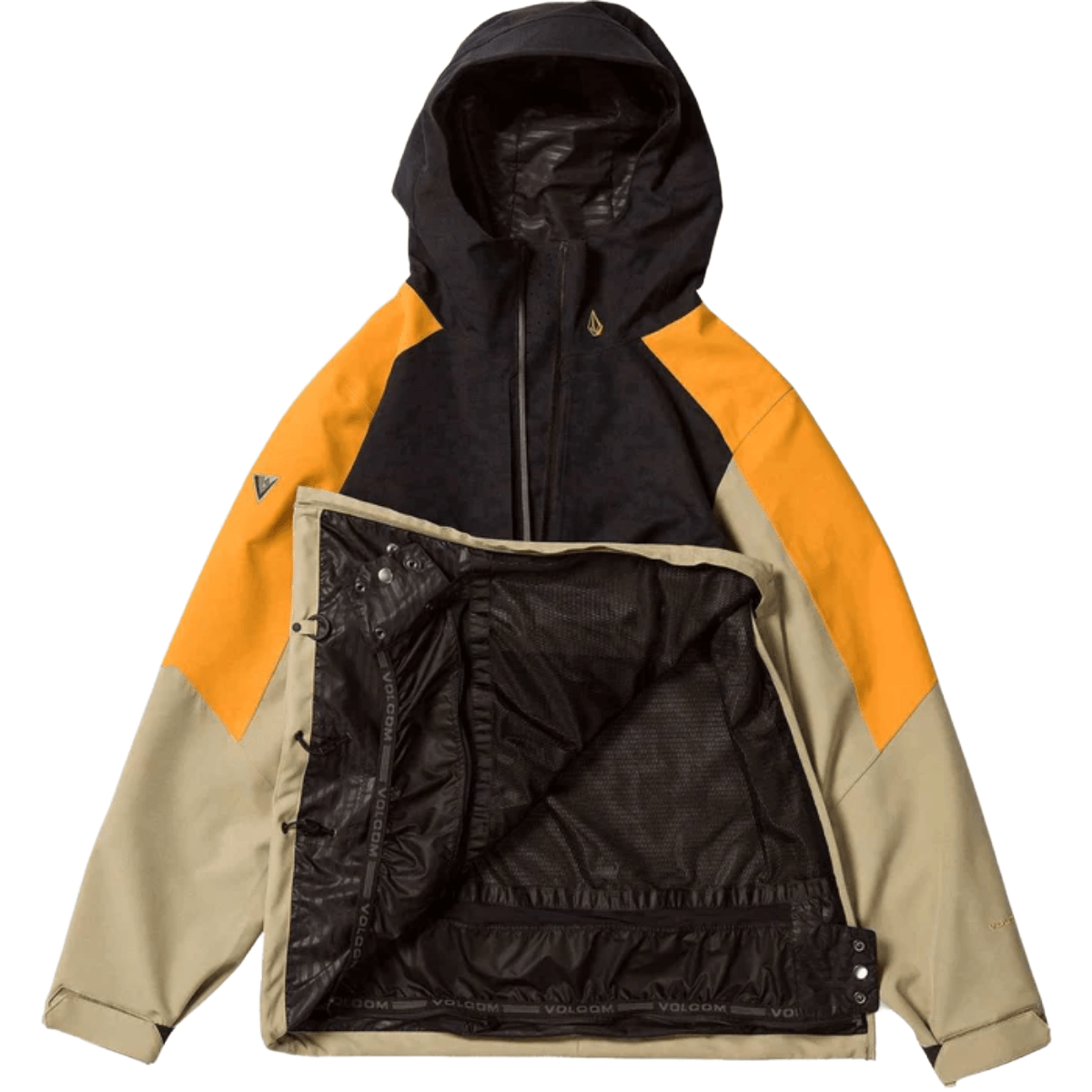 土日限定価格‼️VOLCOM Brighton Pullover Jacket Volcom Men's Brighton Pullover Jacket - Throwback Style