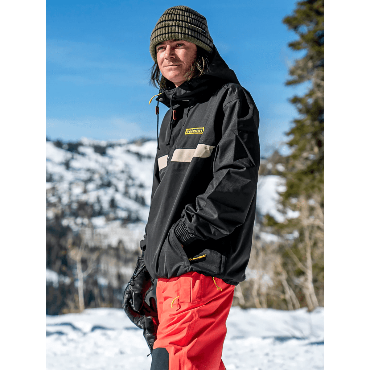 VOLCOM longo pullover jacket Sサイズ　22-23 Volcom Longo Pullover Jacket and Arthur Pants 2022-2