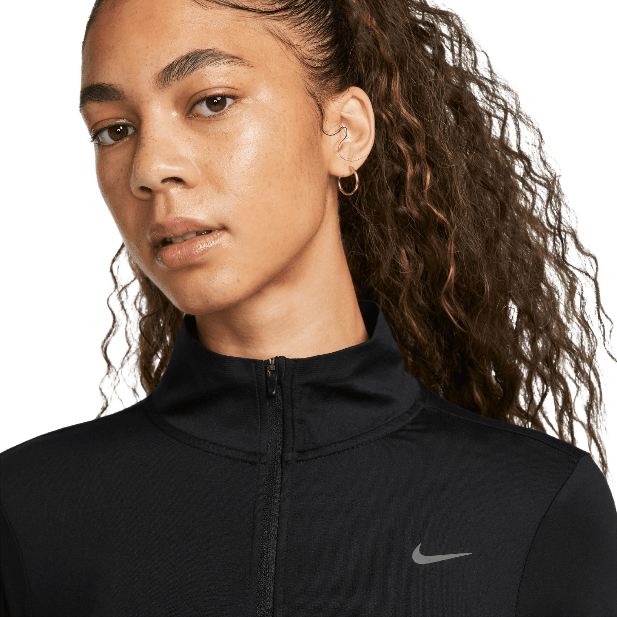 ★★Nike★★ Swift Dry Fit UV Quarter Zip Running Top W Blac Nike Swift Dri-FIT UV Half Zip Running Top | Nordstrom