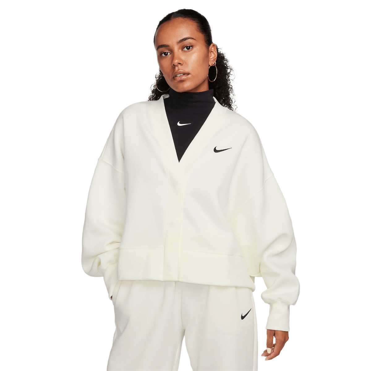 ★人気★ NIKE PHOENIX FLEECE OVERSIZE CARDIGAN Nike Sportswear Phoenix Fleece Over-Oversized Graphic