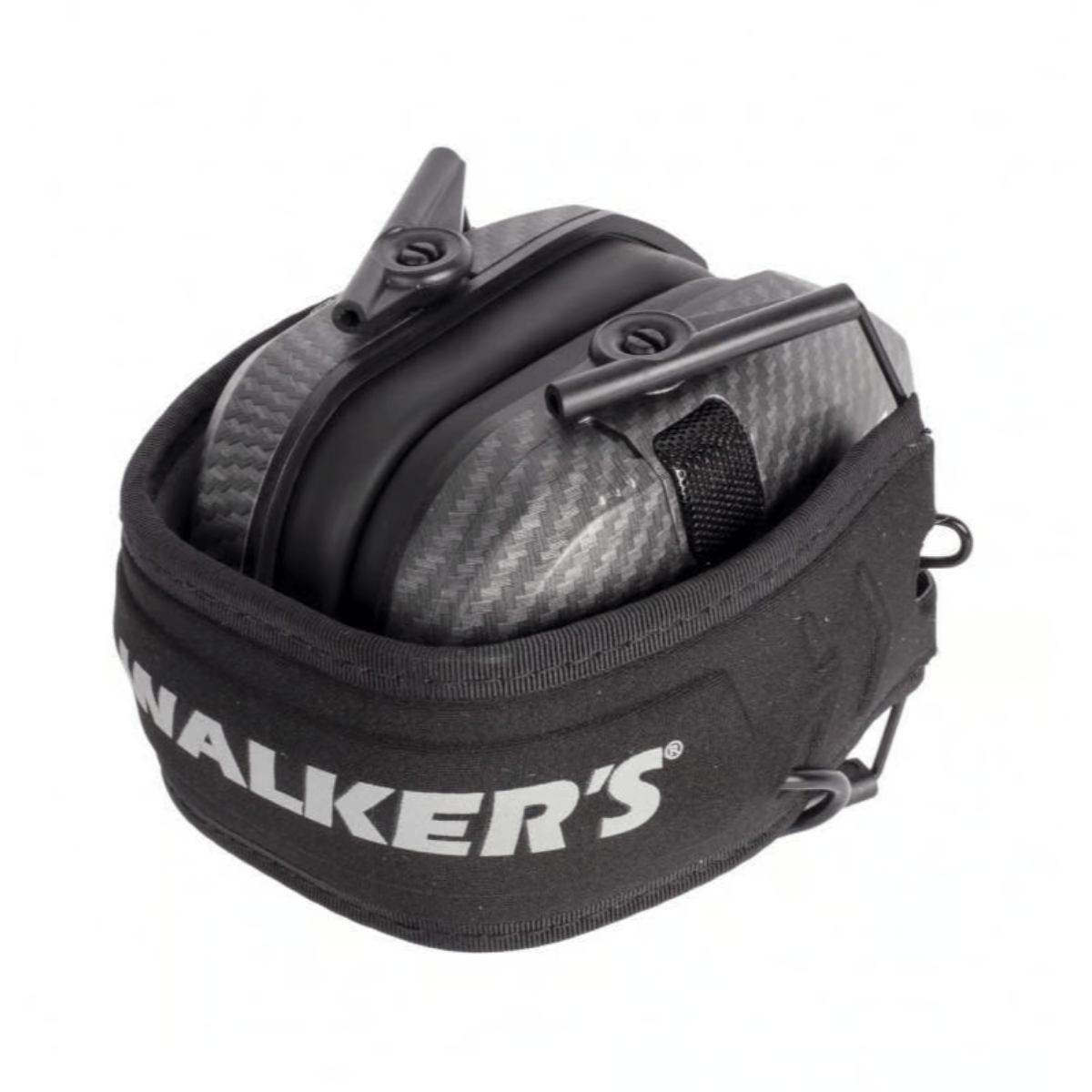 Walker's Razor Slim Folding Electronic Earmuff - Black One Size – image 2 of 4