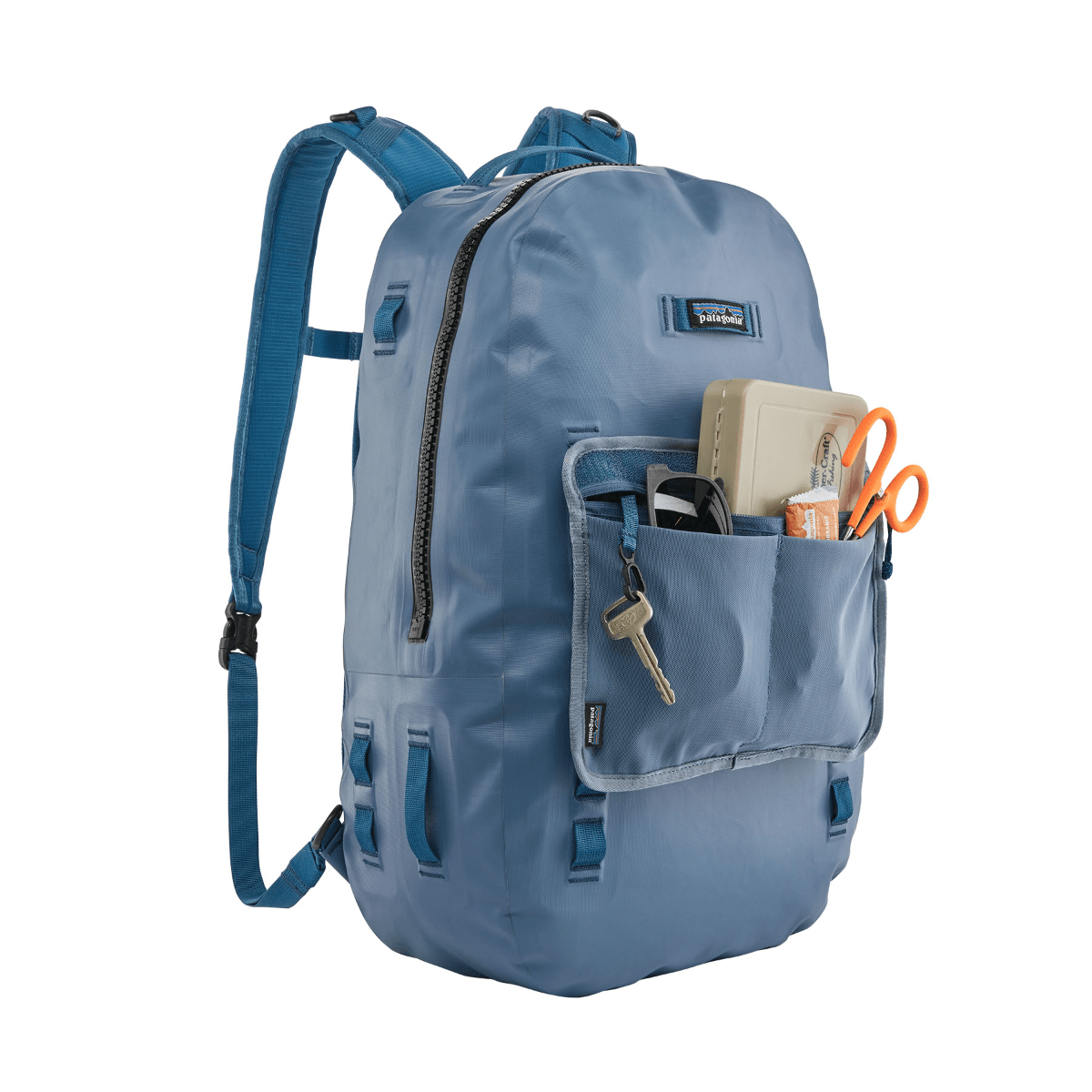 Patagonia blue backpack hotsell