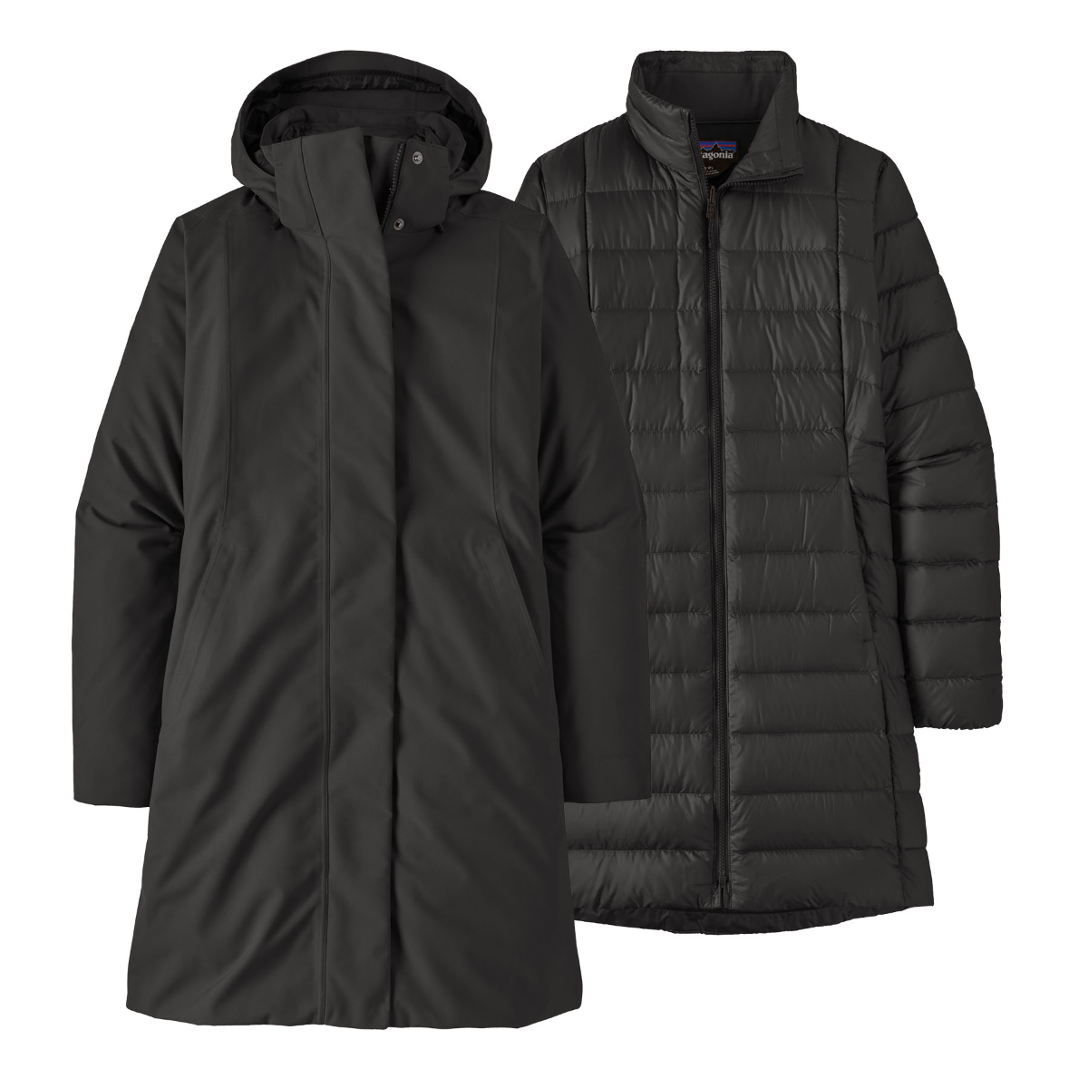 Patagonia ブラック ロングジョン　M's L パタゴニア ウェットスーツ セットでお得 フロントジップ ロング