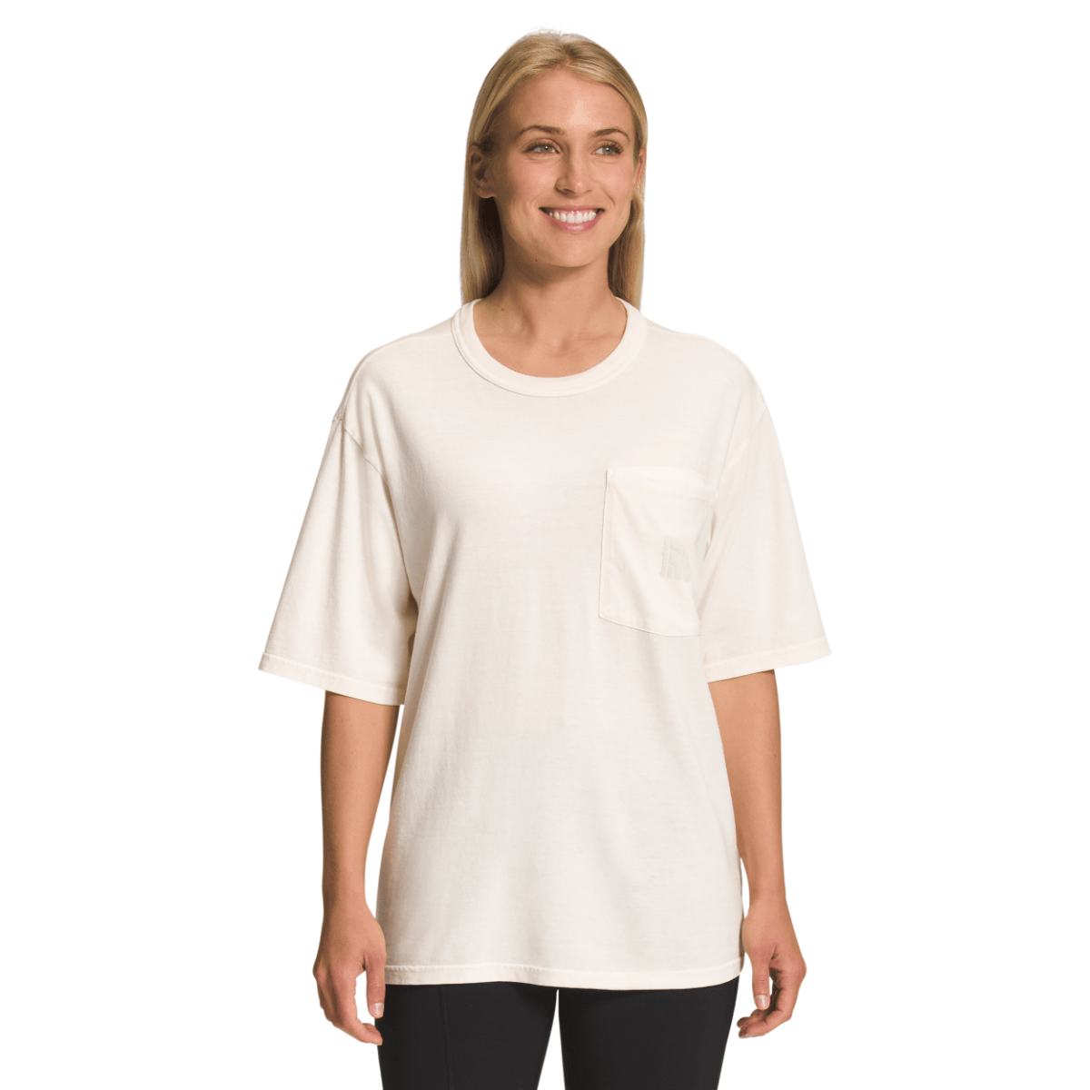 The North Face Short Sleeve Garment Dye Relaxed Fit T Shirt Women s Als