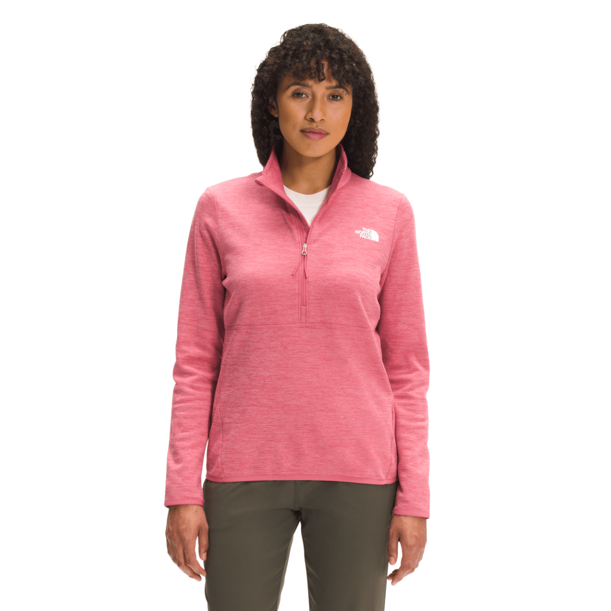 The North outlet Face Women’s Canyonlands Full-Zip - Slate Rose Heather