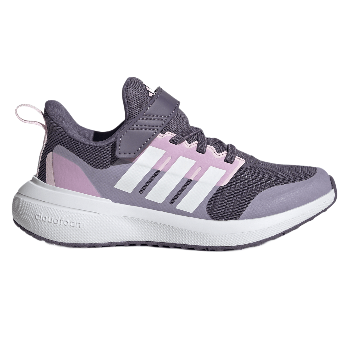 adidas Fortarun Cloudfoam Elastic Lace Top Strap Running Shoes