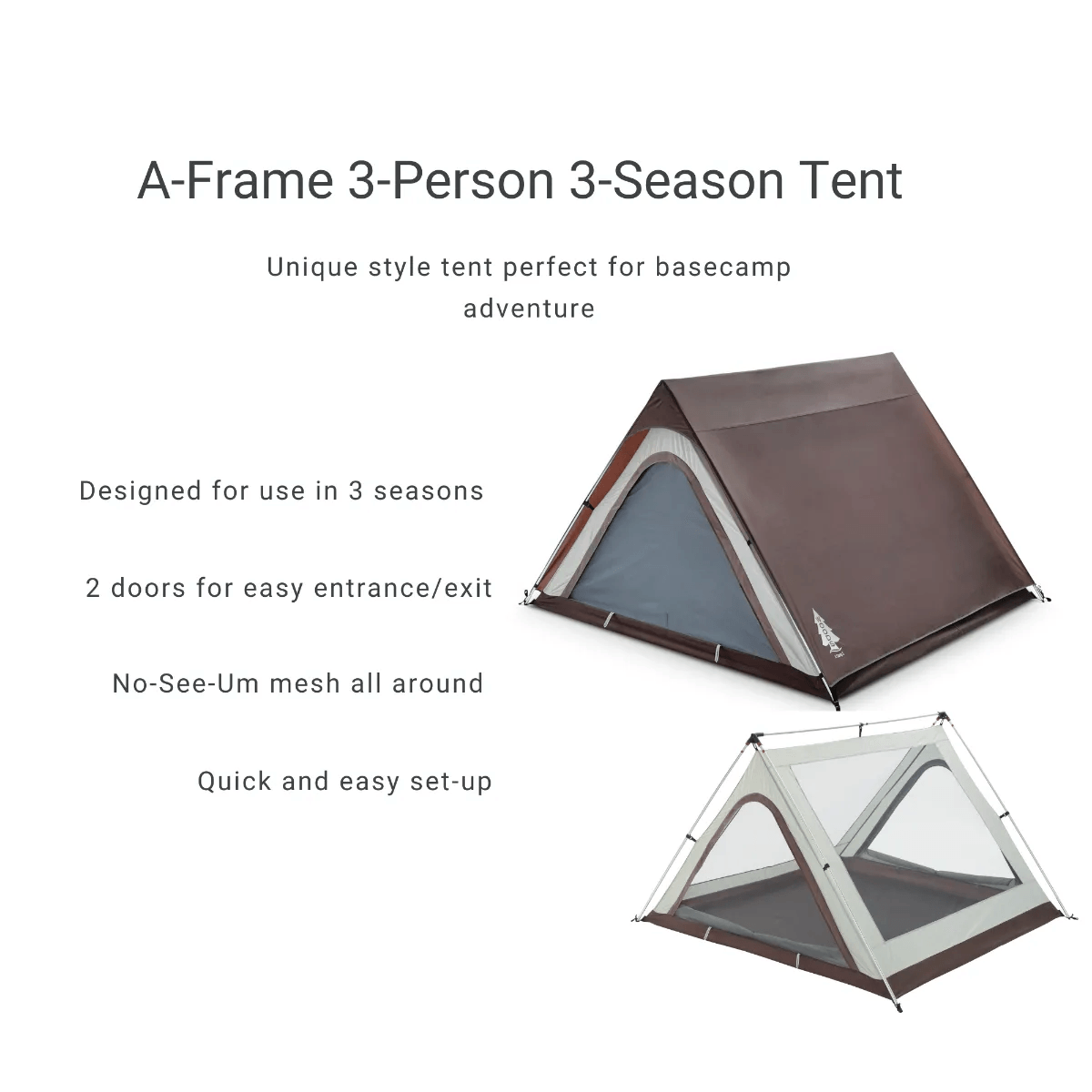 3 season 3 person tent hotsell